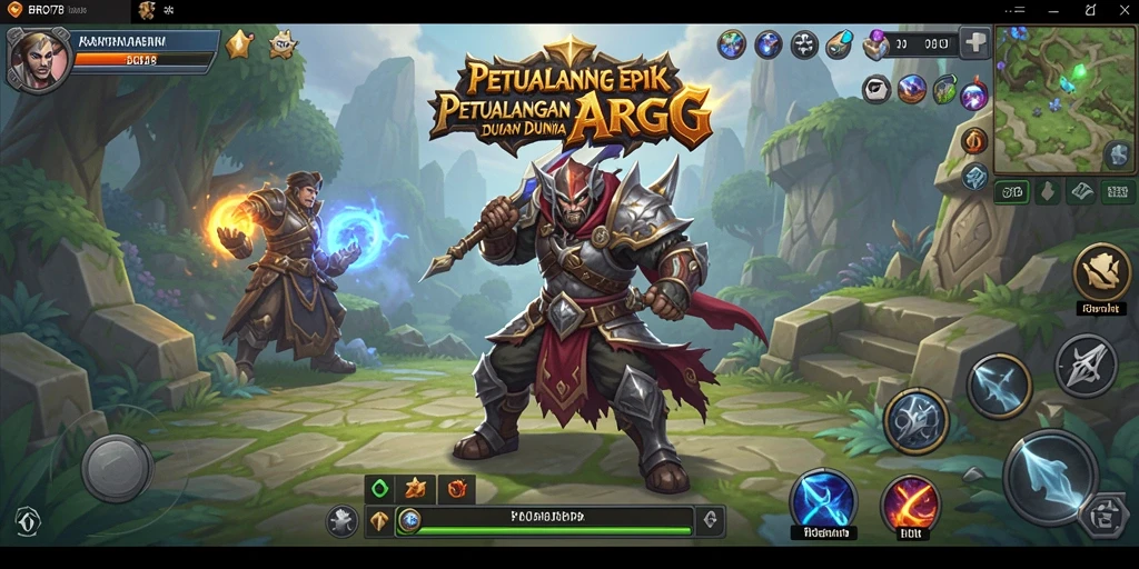 Tampilan gameplay epik yang menakjubkan dalam <strong>BRO178</strong>.