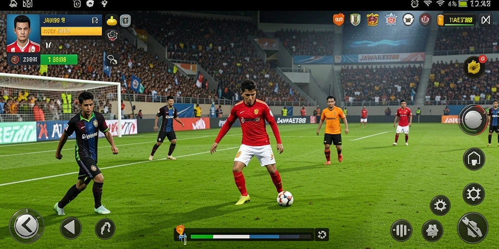 Tampilan gameplay JAWABET88 yang penuh aksi dan seru.