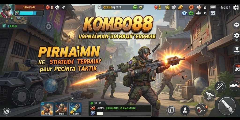 Tampilan gameplay seru di KOMBO88 dengan strategi yang mendebarkan.