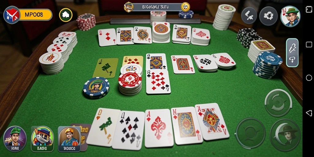 Tampilan gameplay MPO08 yang seru dan interaktif.