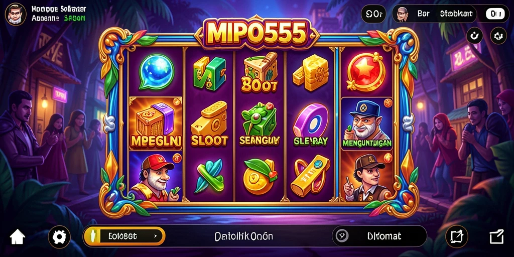 Gameplay Slot yang menarik dan penuh warna di MPO555.