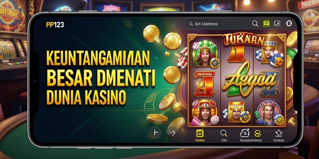 Tampilan gameplay Kasino yang menawan dan mendebarkan.