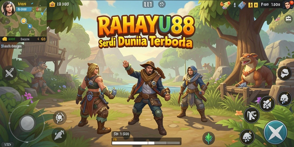 Tampilan gameplay RAHAYU88 yang menampilkan eksplorasi dunia terbuka.