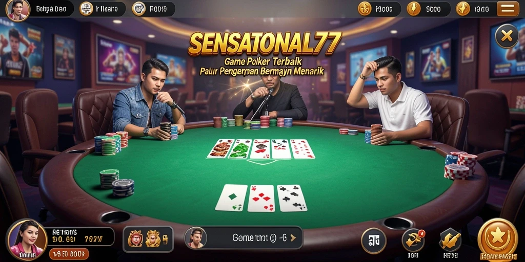 Tampilan gameplay SENSATIONAL77 yang mendebarkan dan penuh aksi.