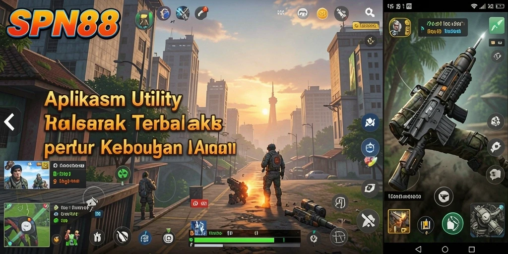 Tampilan antarmuka SPN88 yang sederhana dan efektif.